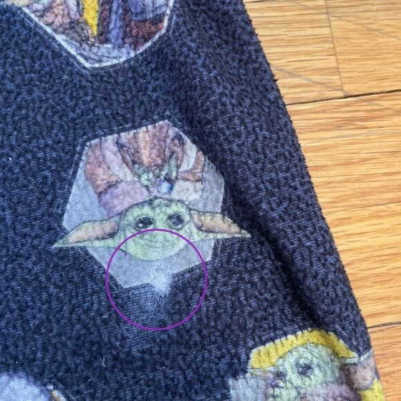 4/$25 Star Wars The Mendelian Pajama Set Long Sleeve Long Pants Size Medium - Picture 10 of 12